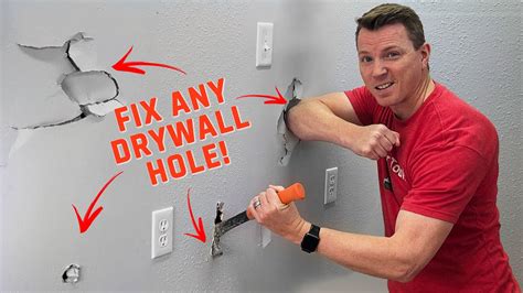 How to Patch Holes in Drywall in 9 Easy Steps (VIDEO  